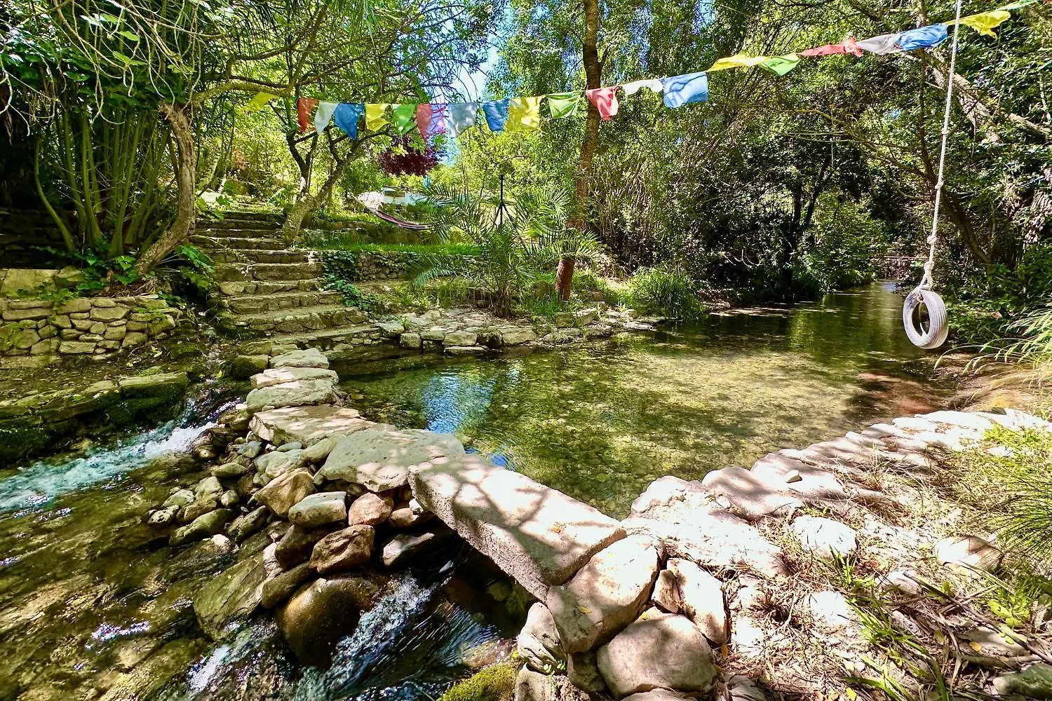 בית הארחה סהרה דה לה סיירה Cinco Lunas Vegetarian Guesthouse
